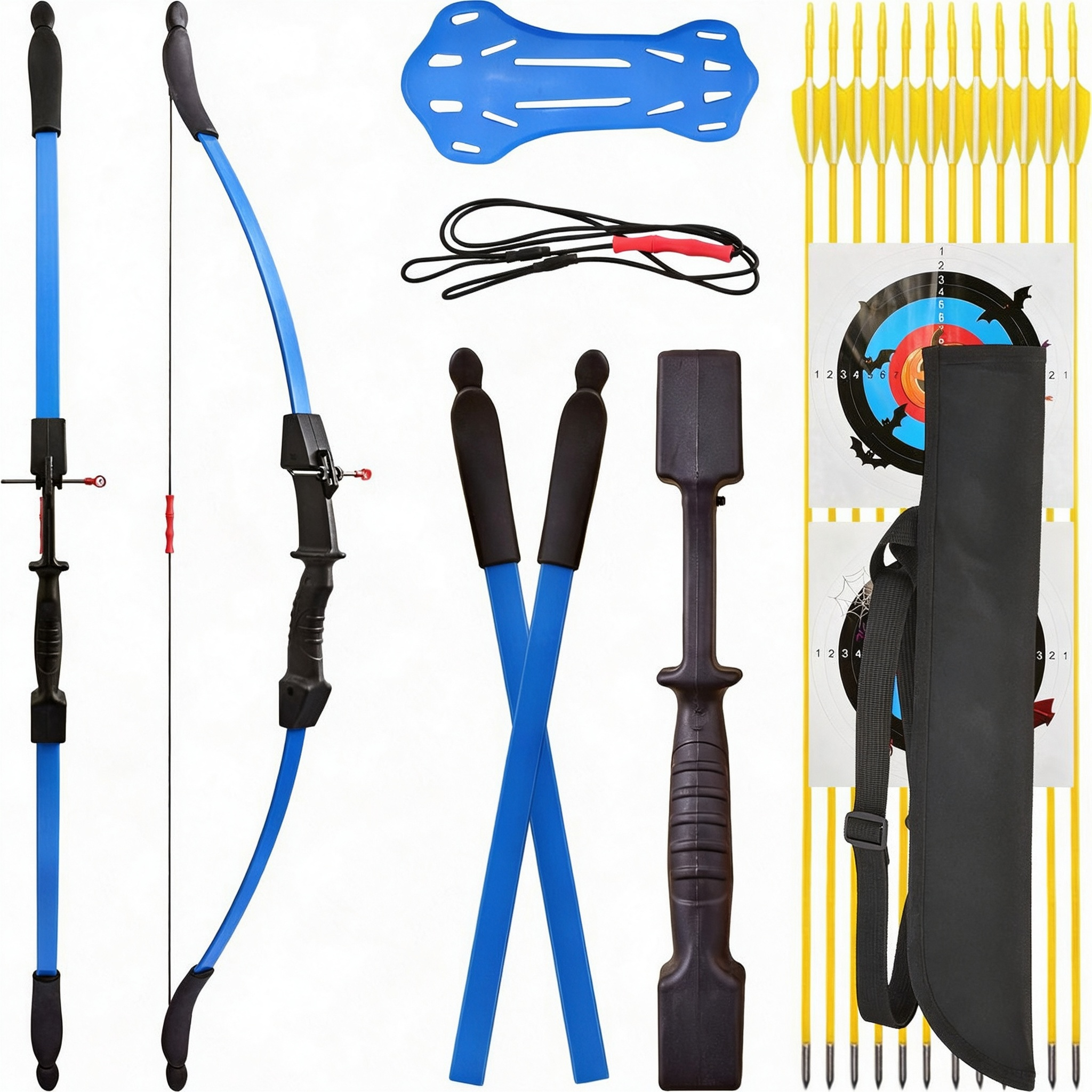 AME Kids Archery Recurve Bow Set LH RH 15lbs