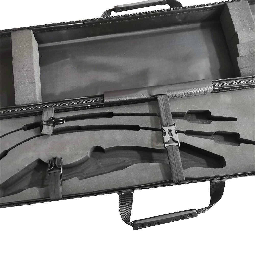 AME ARCHERY Takedown Recurve Bow Case Hard Shell ABS 95cm Black