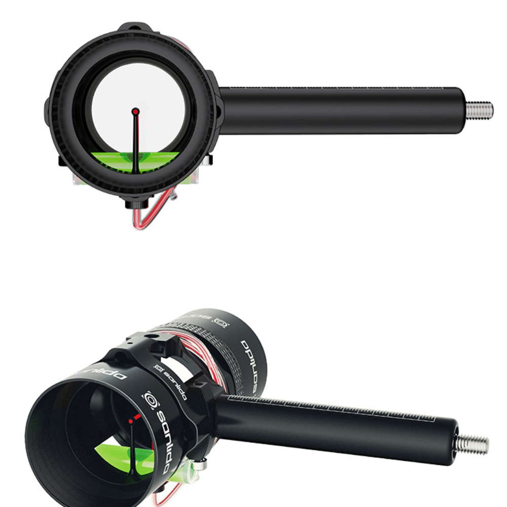 Sanlida 10 Compound Scope – 6X / 8X Magnification, 10-32 Thread