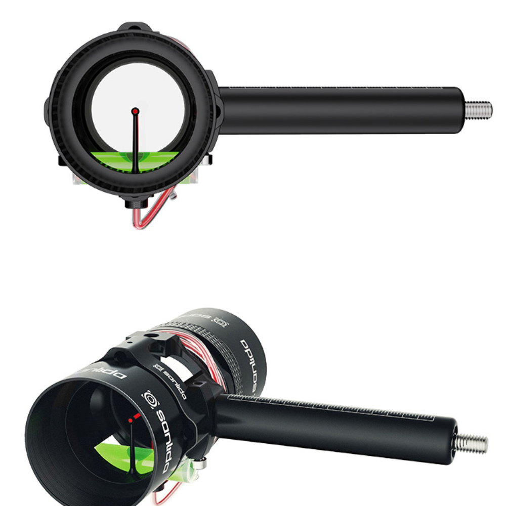 Sanlida 10 Compound Scope – 6X / 8X Magnification, 10-32 Thread