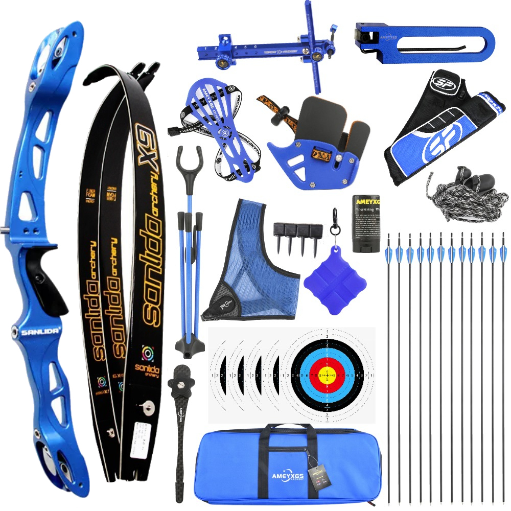 Sanlida Miracle X9 Intermediate Recurve Bow And Arrows Set