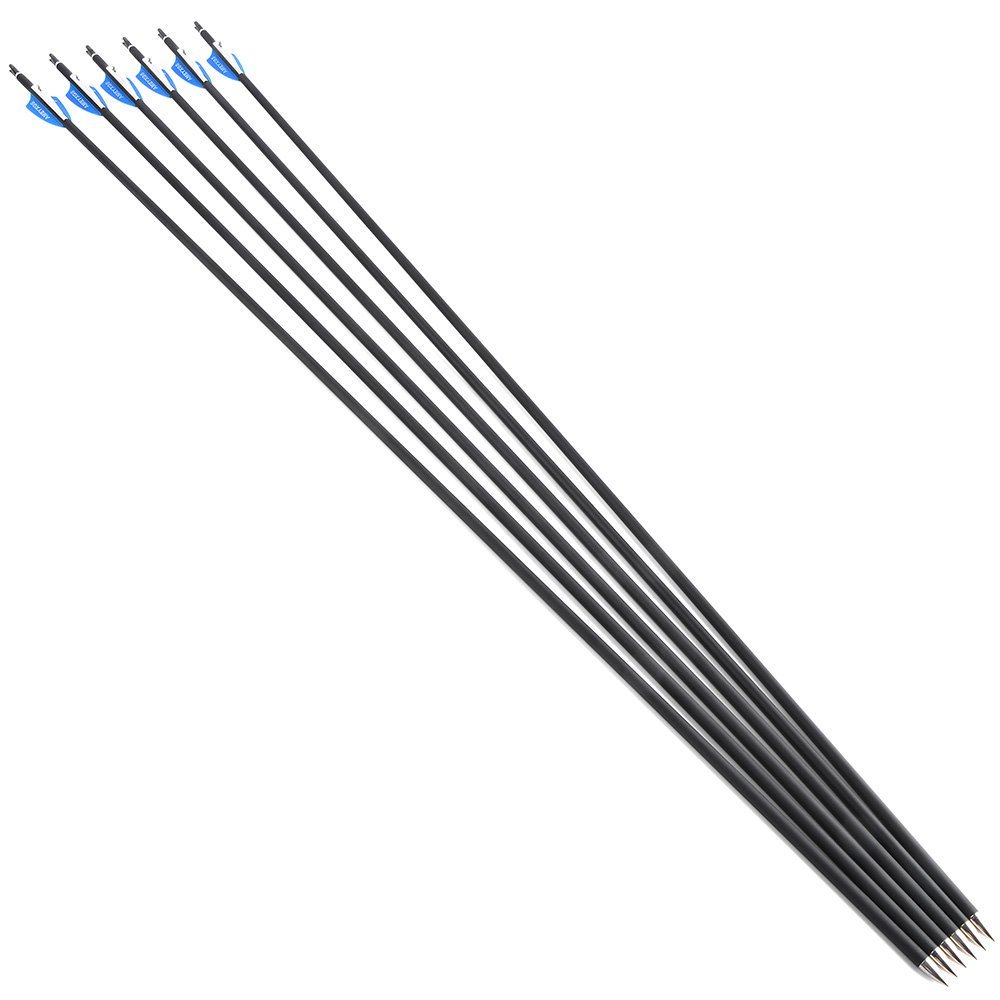 Clearance Sale 1000 Spine Mixed Carbon Arrows (12pcs)