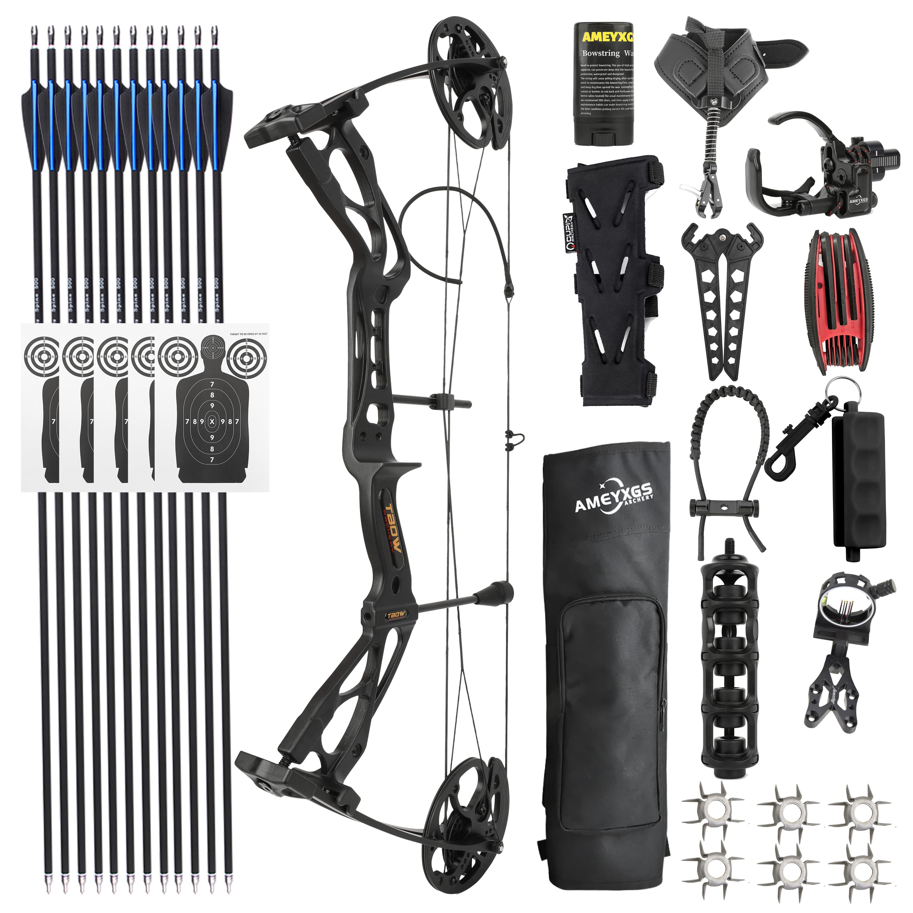 JUNXING M133 Hunting Compound Bow 0–70lbs Archery