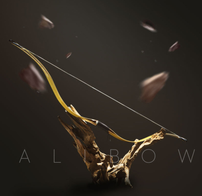 Ali Archery Laminated Traditional Bow – Silk Road Series – Tang Bow "Little Dunhuang"