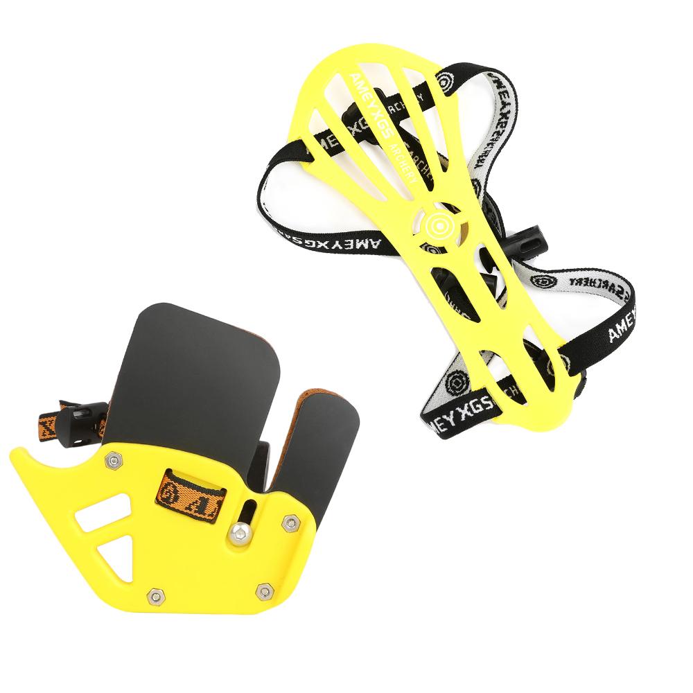 AH4 Archery Finger Tab & Arm Guard Set