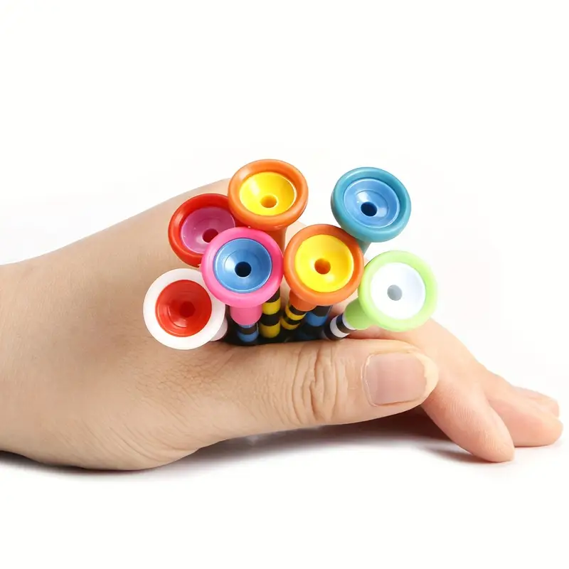 Unbreakable Colored Golf Tees 83mm 70mm Tee Holder 50PCS 