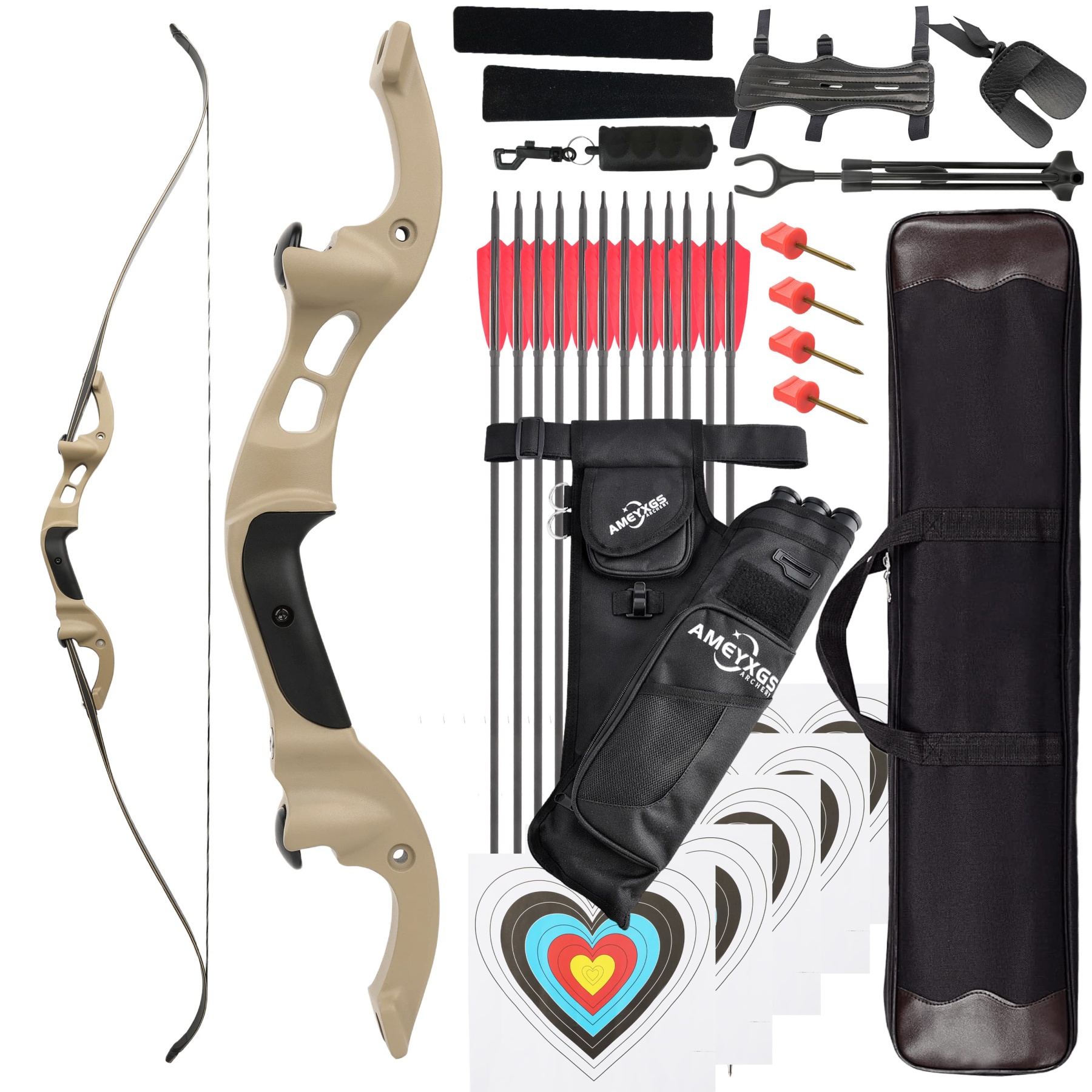 TBOW H3 F Interface Hunting Recurve Bow 25-60lbs