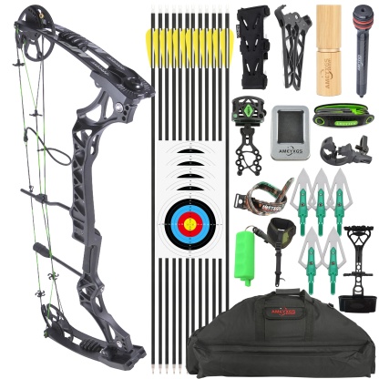 Junxing M129 Compound Bow Arrow Set  30-70LBS