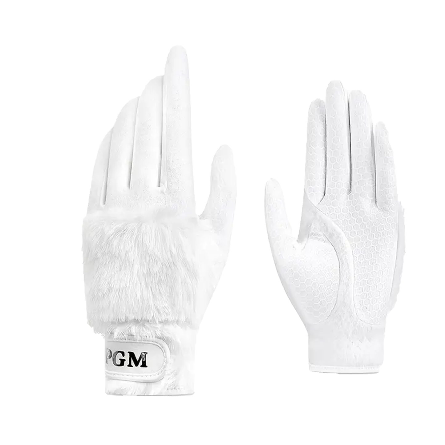 Golf Gloves Imitation Rabbit Fur Non-Slip Grip Female Outdoor