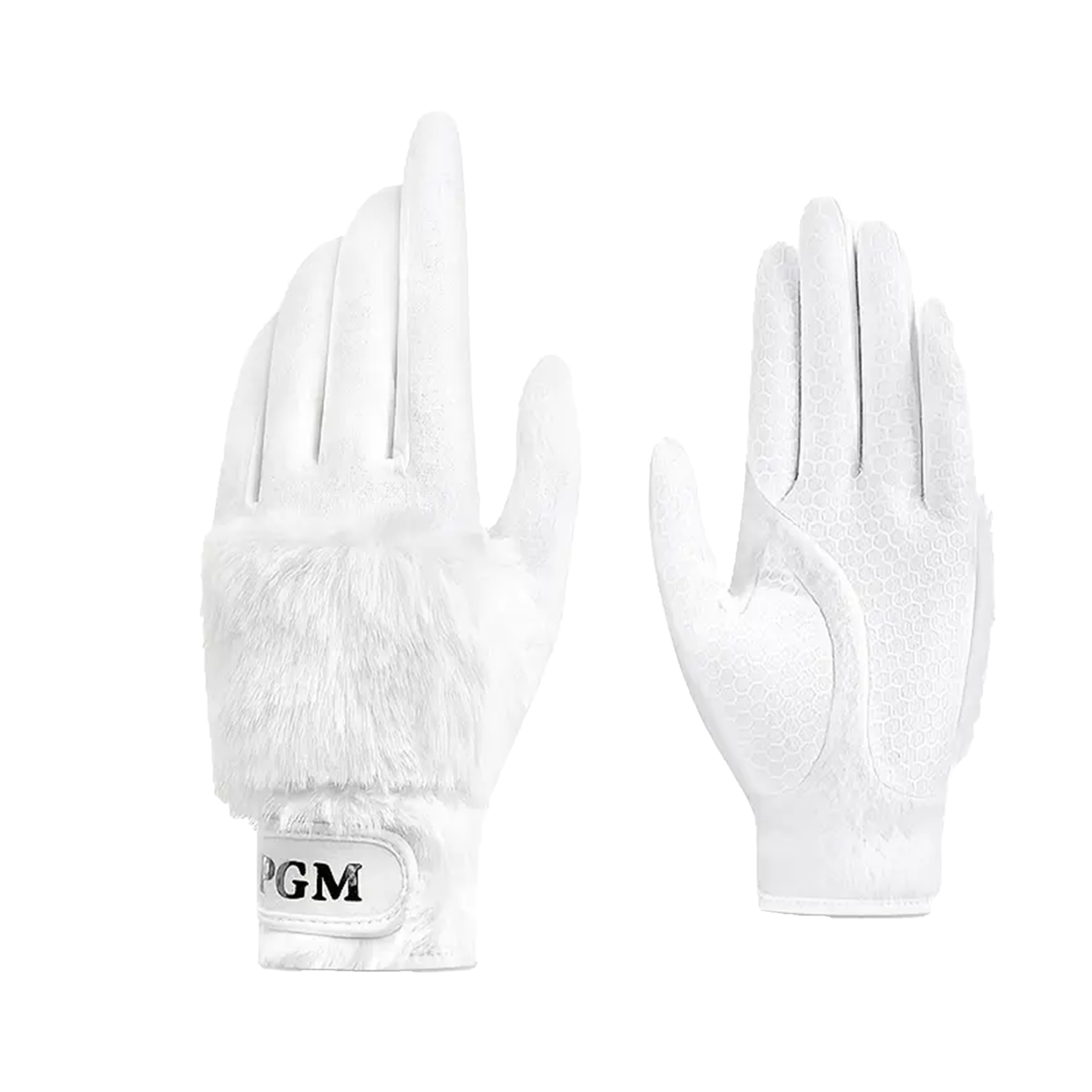 Golf Gloves Imitation Rabbit Fur Non-Slip Grip Female Outdoor