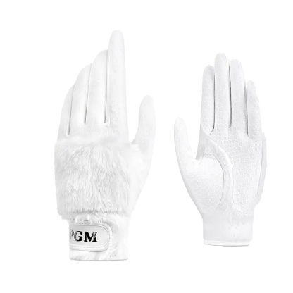 Golf Gloves Imitation Rabbit Fur Non-Slip Grip Female Outdoor