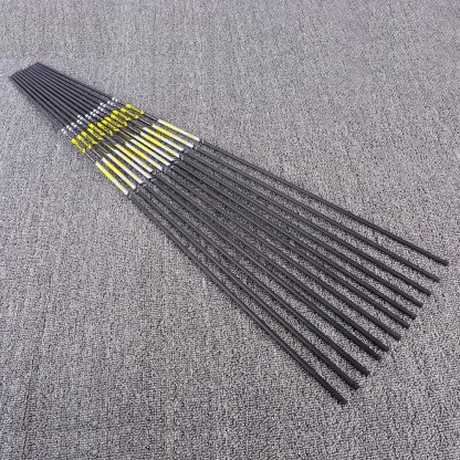 VAP V1  Pure Carbon Arrow Shaft – Spine 300–900, 4.2mm ID (12pcs)