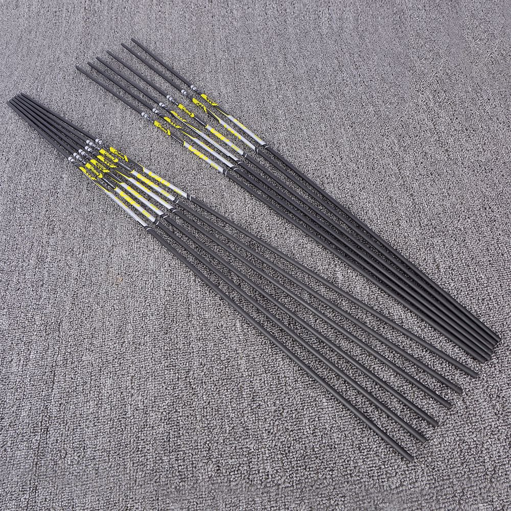 VAP V1  Pure Carbon Arrow Shaft – Spine 300–900, 4.2mm ID (12pcs)