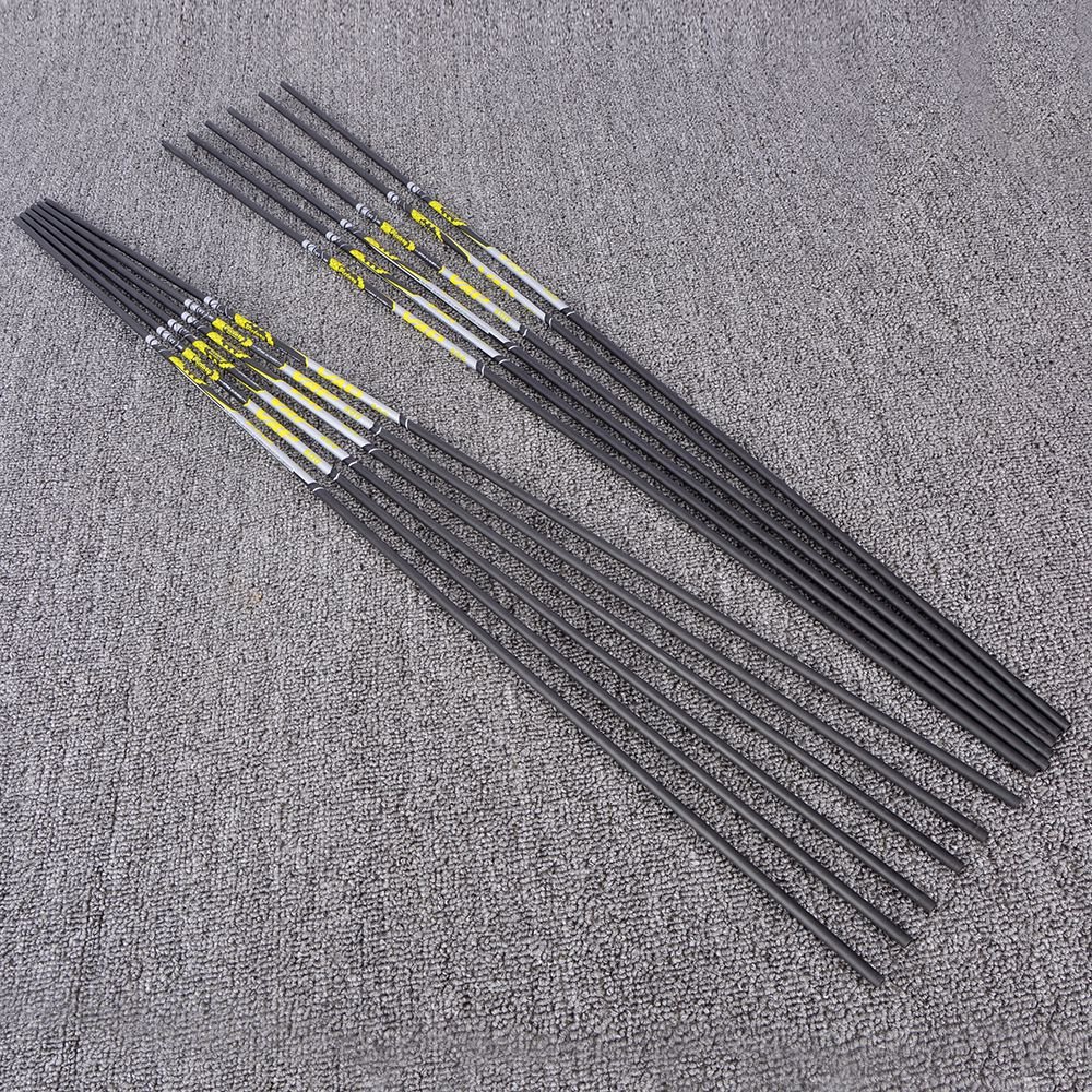 VAP V1  Pure Carbon Arrow Shaft – Spine 300–900, 4.2mm ID (12pcs)