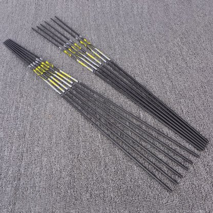 VAP V1  Pure Carbon Arrow Shaft – Spine 300–900, 4.2mm ID (12pcs)
