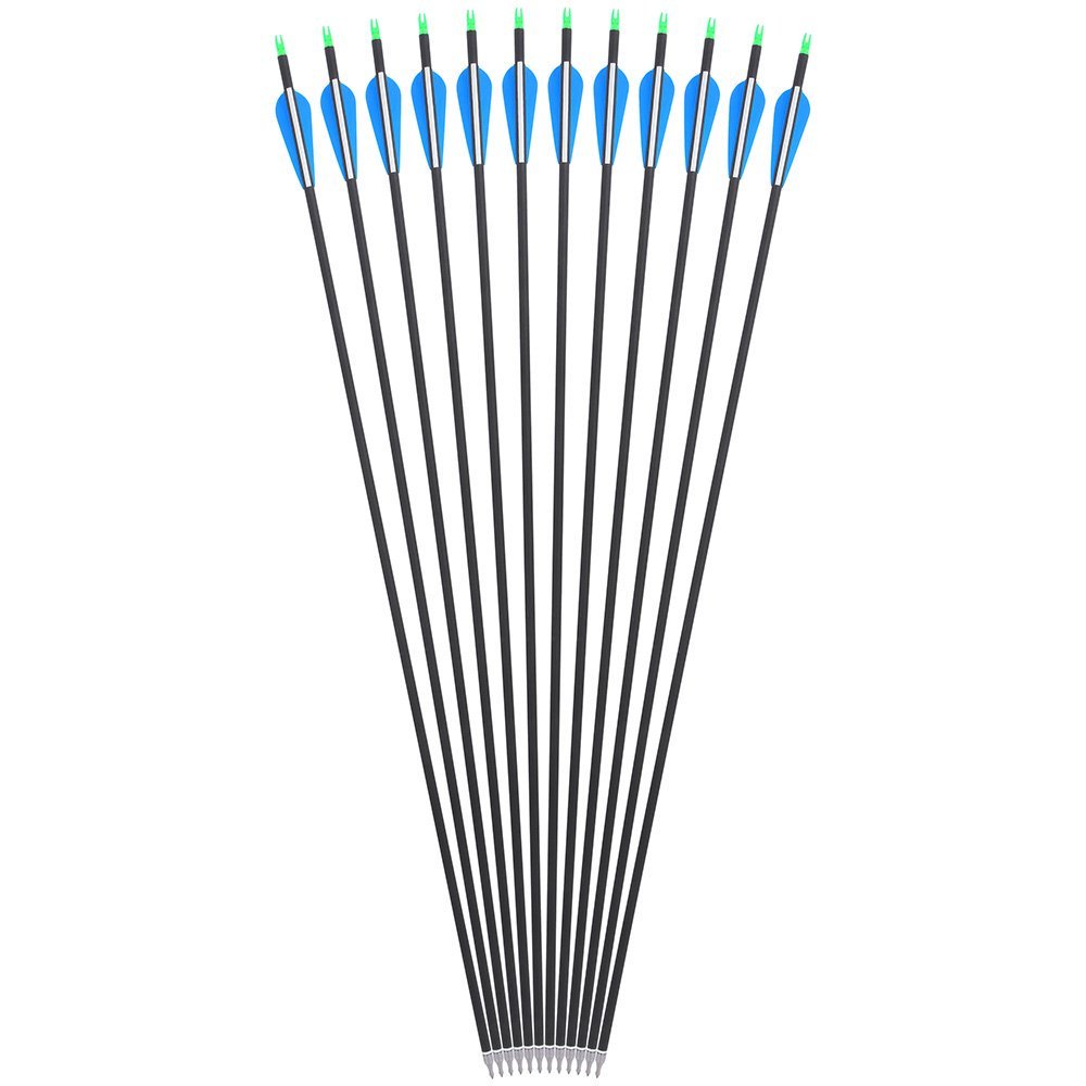 Clearance Sale Spine 500 Mix Carbon Arrows (12pcs)