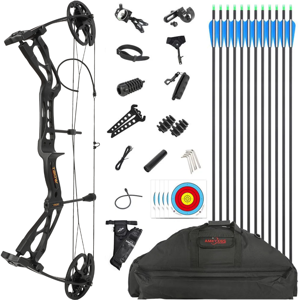 Junxing ARCHERY M133 Compound Bow Kit 0–70lbs Adjustable