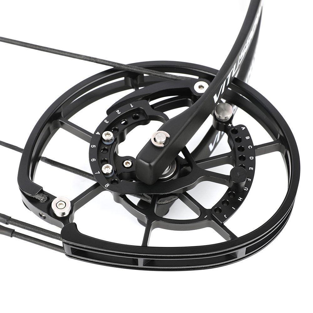 VITESSE MAX 30-80lbs Marble Archery Dual Purpose Compound Bow-Visual pound system