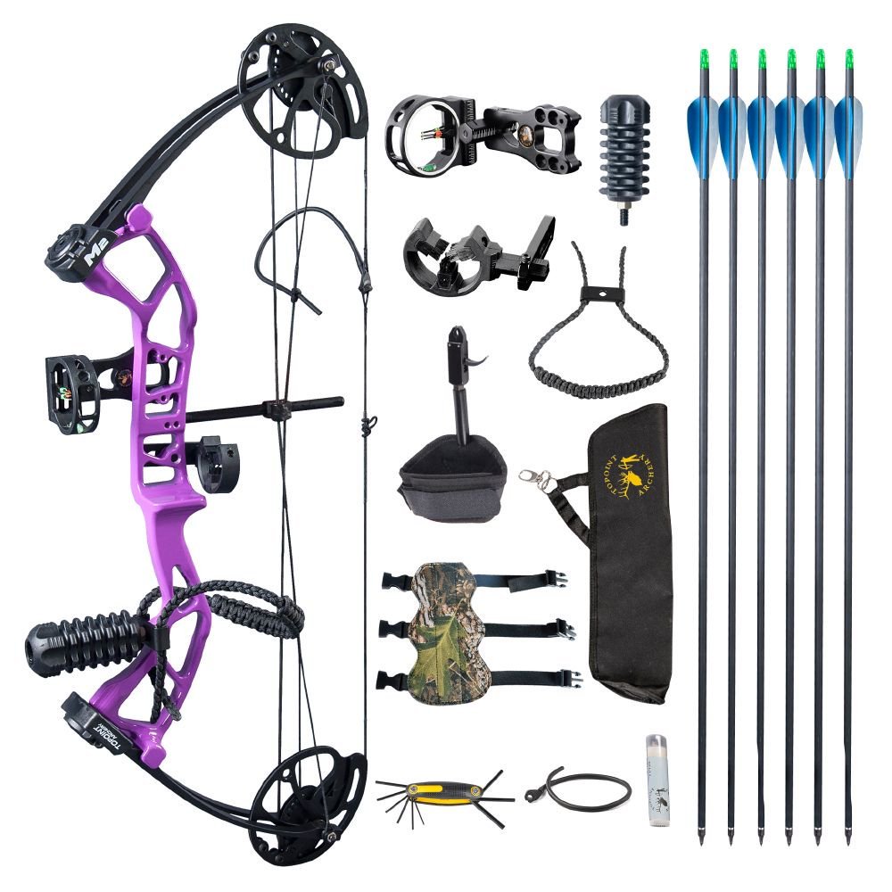 Topoint M2 Compound Bow – Lightweight & Adjustable for Children