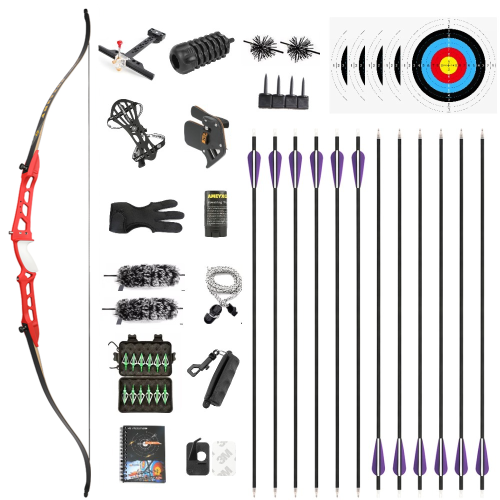 AME ARCHERY QingYun Recurve Bow Set for Beginners