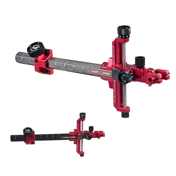 TOPOINT TP8810 Target Compound Bow Sight – 9" Extension, 3rd Axis Adjustable, Quick-Release, Multiple Colors