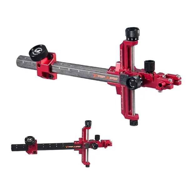 TOPOINT TP8810 Target Compound Bow Sight – 9" Extension, 3rd Axis Adjustable, Quick-Release, Multiple Colors