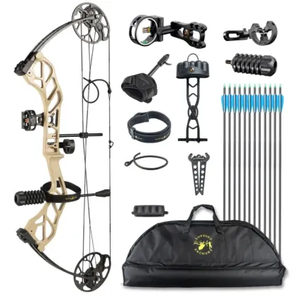 TOPOINT ARCHERY Starting 31 Hunting Compound Bow Package for Beginners