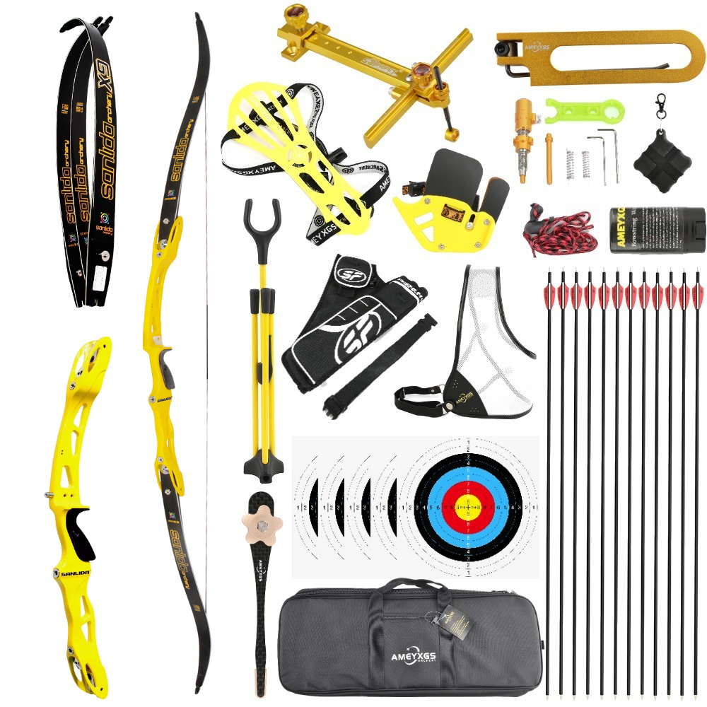 Sanlida Miracle X9 Intermediate Recurve Bow And Arrows Set