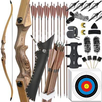 Black Hunter Complete Archery Kit for Hunting