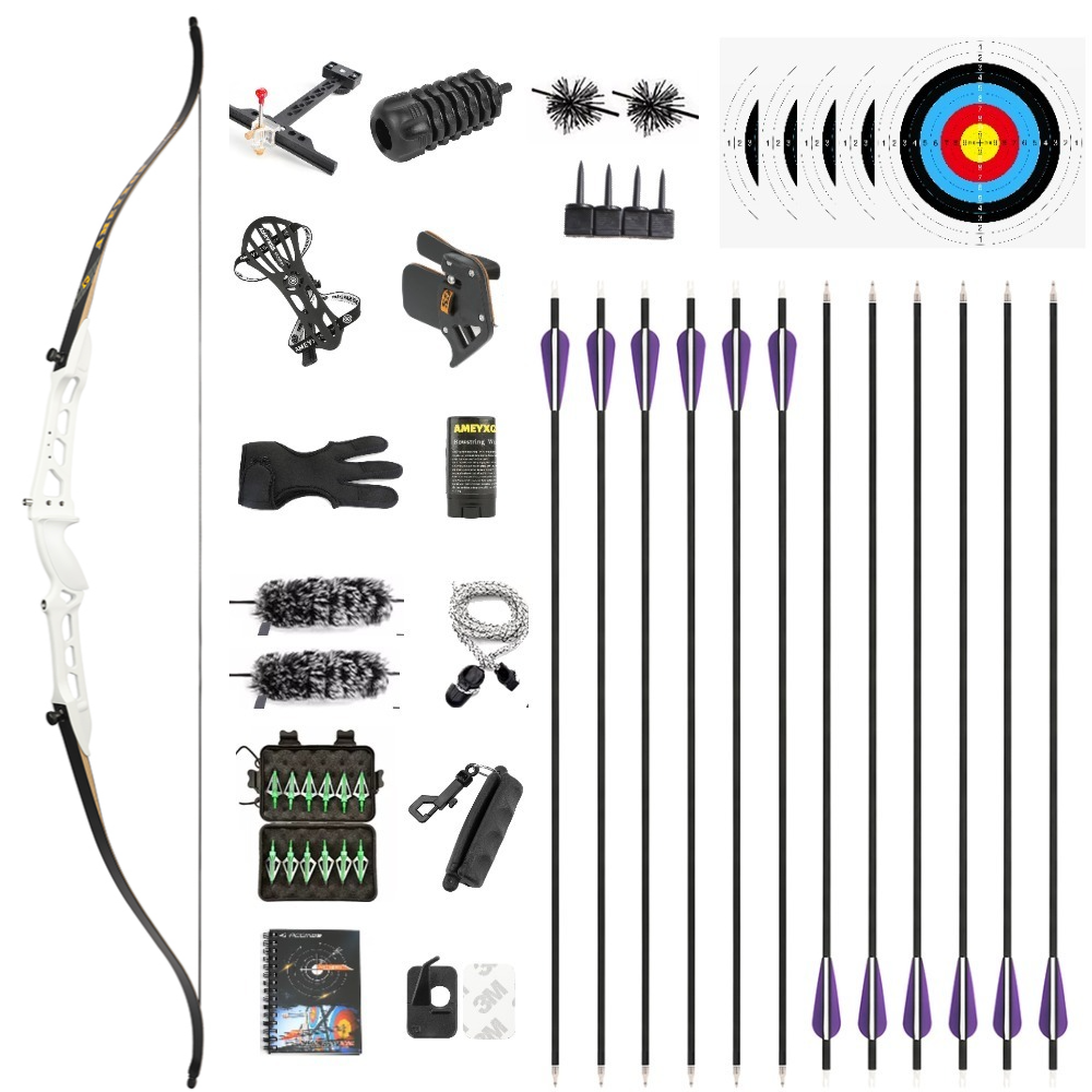 AME ARCHERY QingYun Recurve Bow Set for Beginners