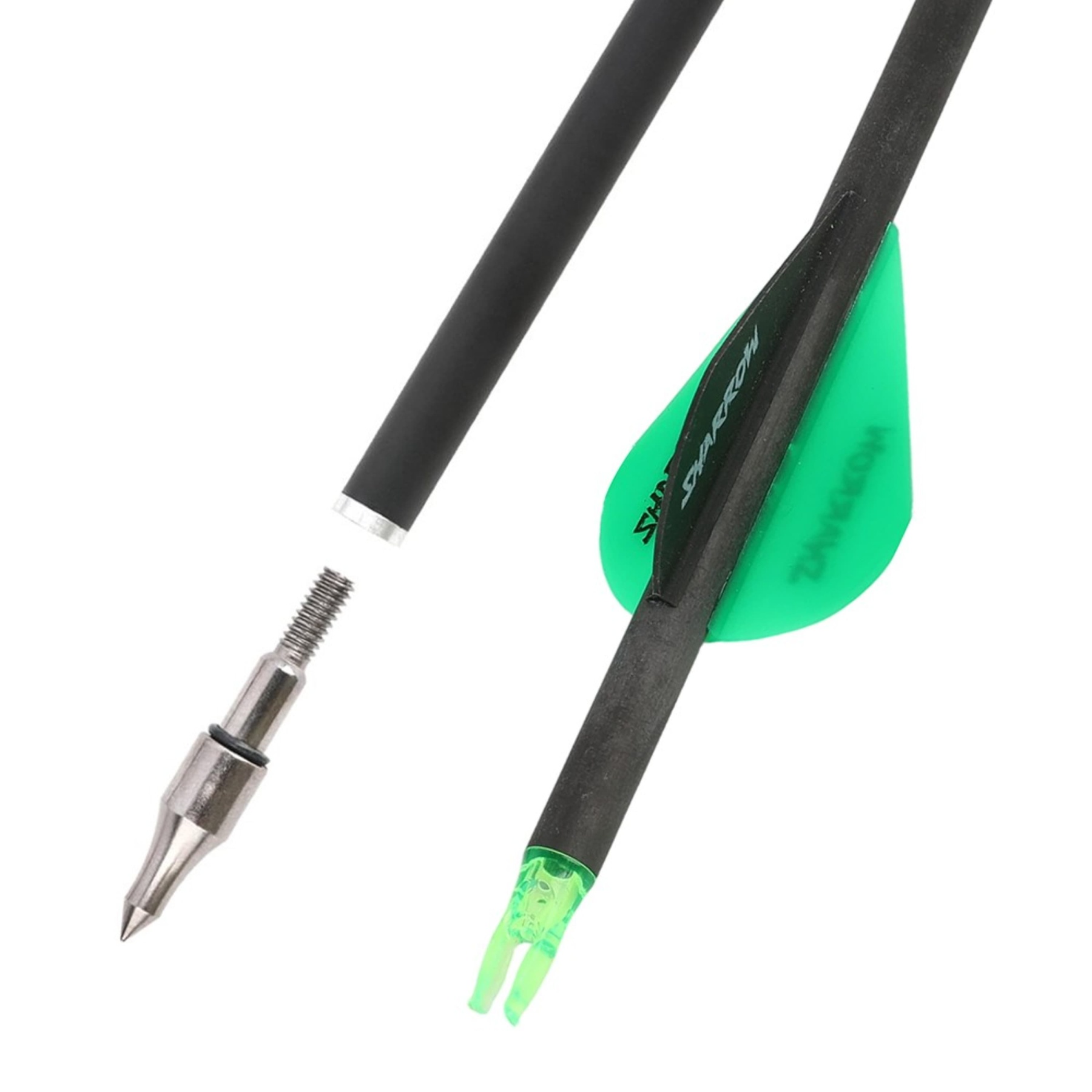 30" Pure Carbon Arrows with Screw Tips 300-800 Spine