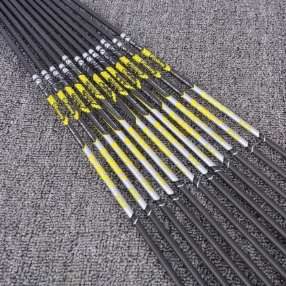 VAP V1  Pure Carbon Arrow Shaft – Spine 300–900, 4.2mm ID (12pcs)