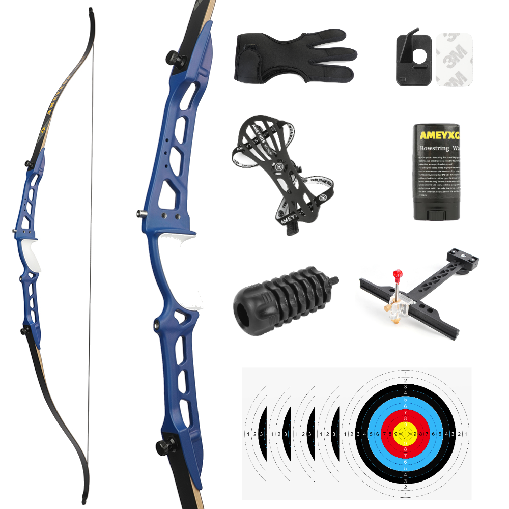 AME ARCHERY QingYun Takedown Recurve Bow for Beginners
