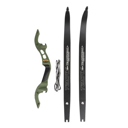 Junxing H3 Buffalo F Interface Hunting Recurve Bow – 25-60lbs, 62" with Full Hunting Kit