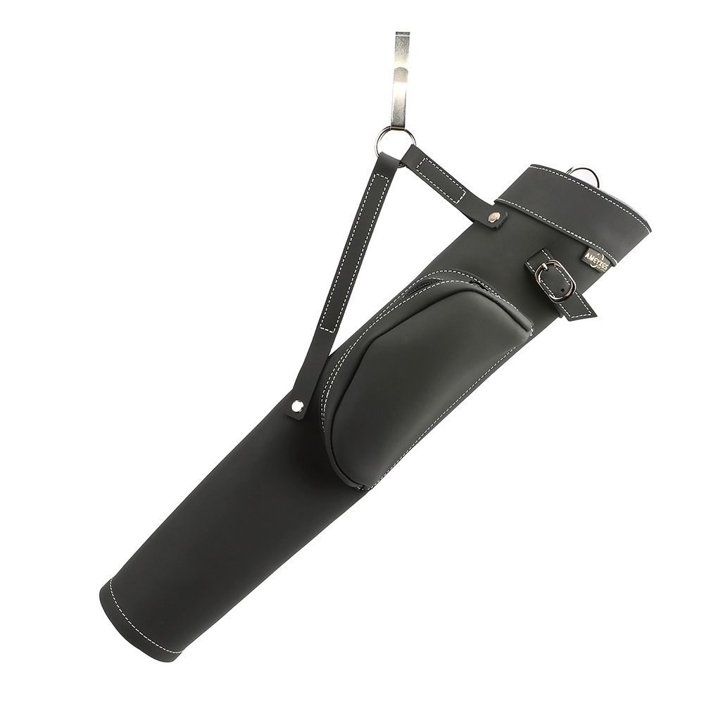 AME ARCHERY Wind Arrow Quiver Black Leather