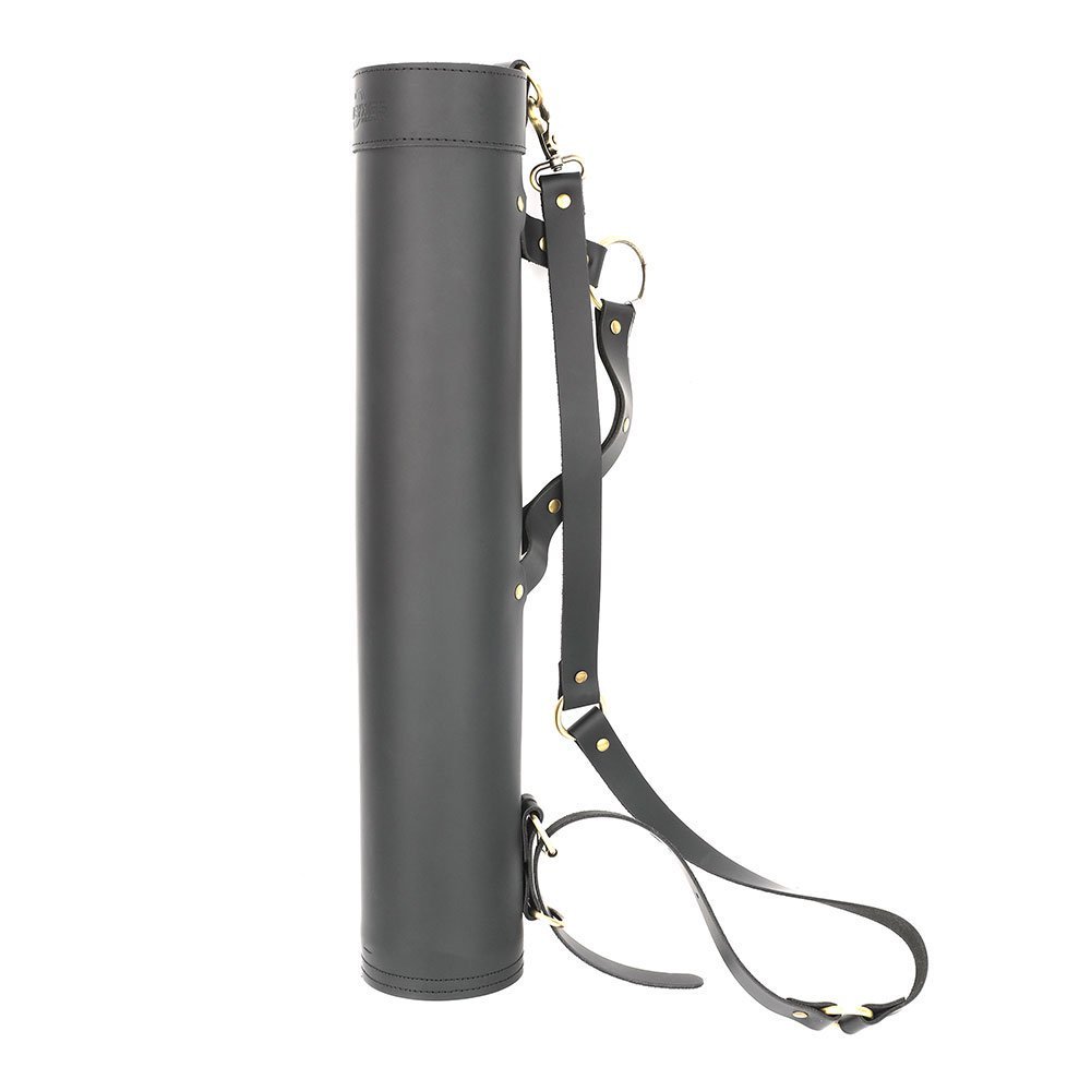 AME ARCHERY Genuine Leather Arrow Quiver – Brown/Black