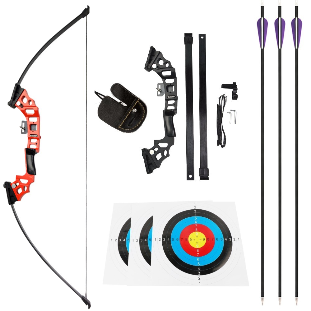 AME ARCHERY BLITZWOLF X7 20-60lbs Recurve Bow for Beginners