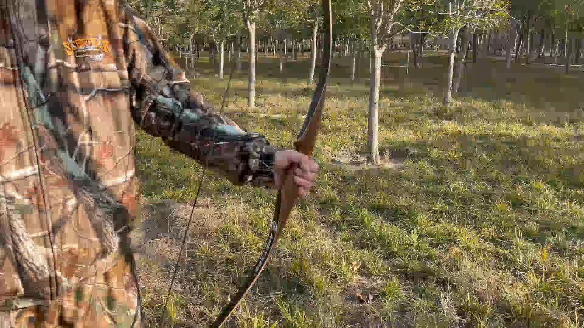 AME ARCHERY 54-Inch Traditional Longbow 