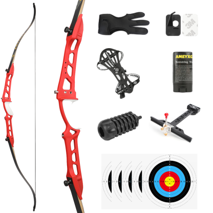 AME ARCHERY QingYun Takedown Recurve Bow for Beginners
