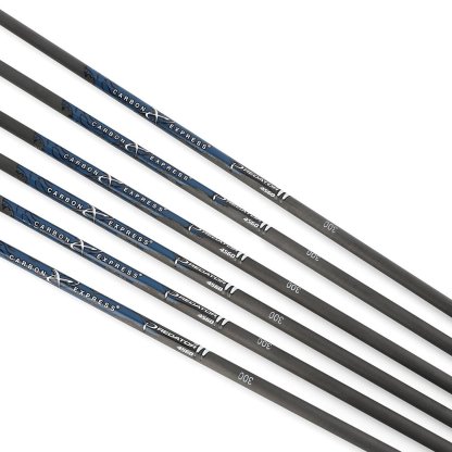 CARBON EXPRESS Pure Carbon Arrow Shaft – 31" Spine 300–700