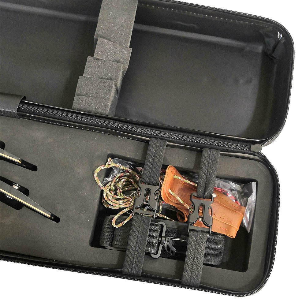 AME ARCHERY Takedown Recurve Bow Case Hard Shell ABS 95cm Black