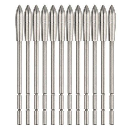 AME ARCHERY 3.2mm Stainless Steel Arrowheads(12pcs)