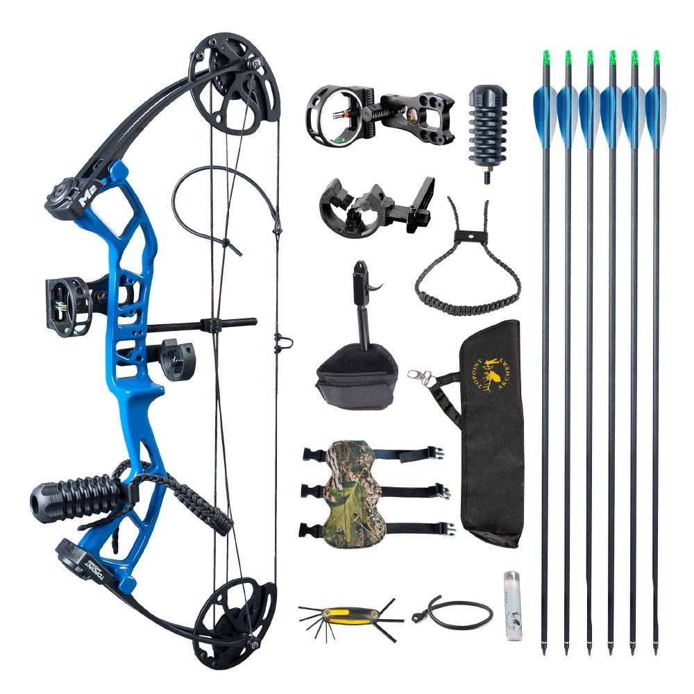 Topoint M2 Compound Bow – Lightweight & Adjustable for Children