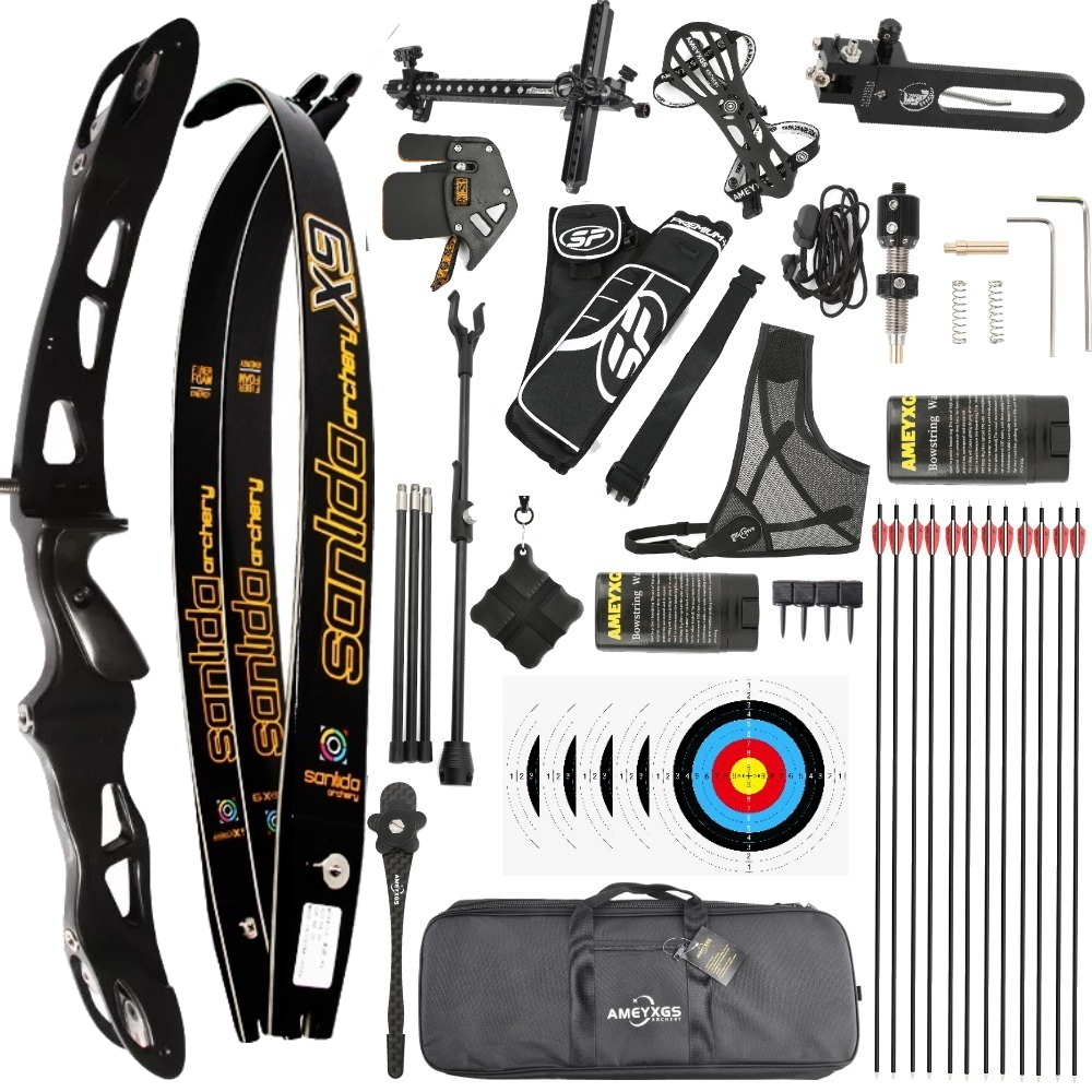 Sanlida Miracle X9 Intermediate Recurve Bow And Arrows Set