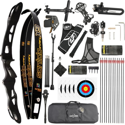 Sanlida Miracle X9 Intermediate Recurve Bow And Arrows Set