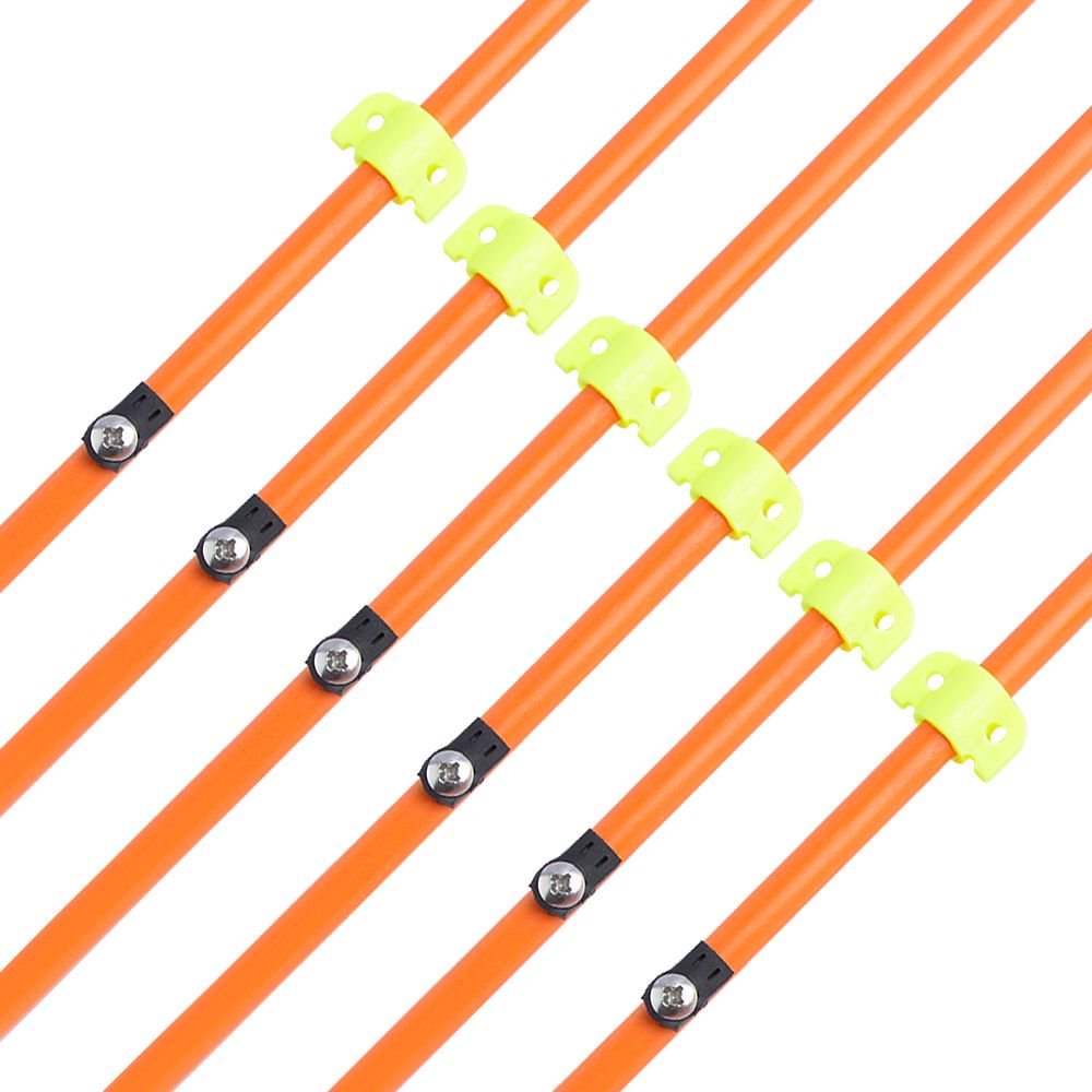 AME ARCHERY Orange Bowfishing Arrow (Upgraded Version with Screw Lock)