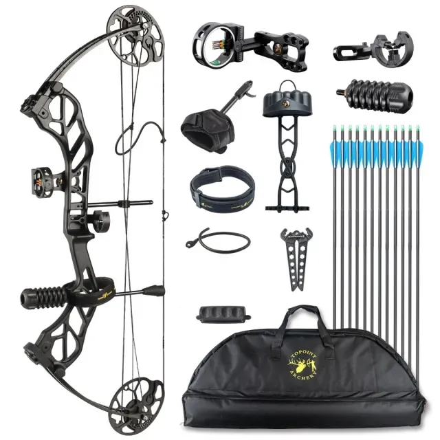 TOPOINT ARCHERY Starting 31 Hunting Compound Bow Package for Beginners