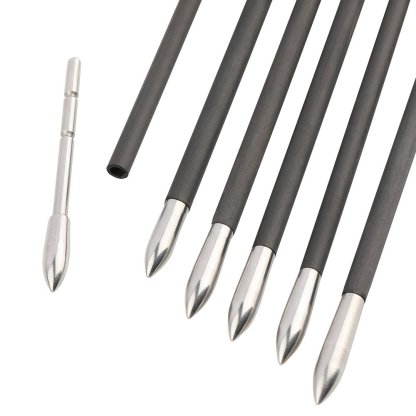 AME ARCHERY 3.2mm Stainless Steel Arrowheads(12pcs)