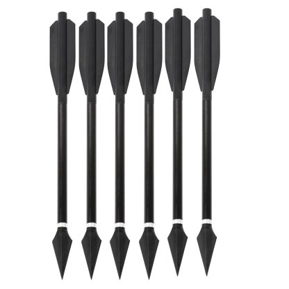 6.7-Inch Mini Crossbow Bolts – Aluminum Arrows with Removable Screw-in Broadhead(6pcs)