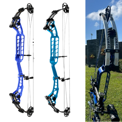 Sanlida Archery 40” Hero 10 II Target Compound Bow (Flexible Draw Wall Edition) Medium Cam 